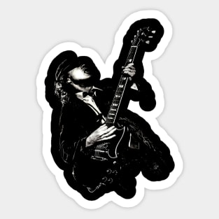 Graphic Vintage Angus Funny Gift Music Sticker